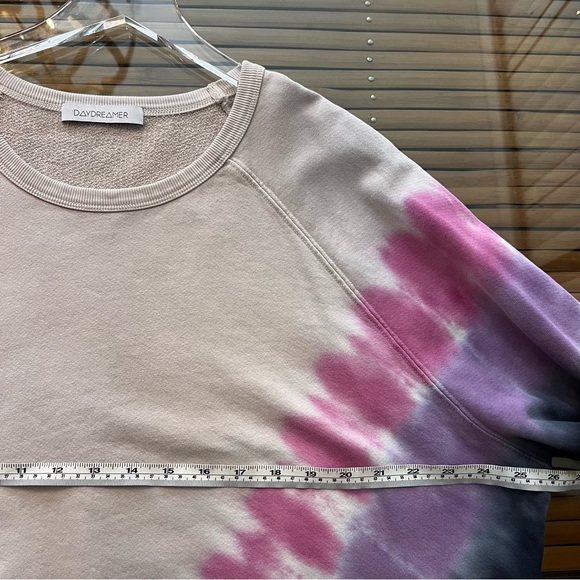 DAYDREAMER Flying V tie dye varsity sweatshirt - Picture 7 of 8